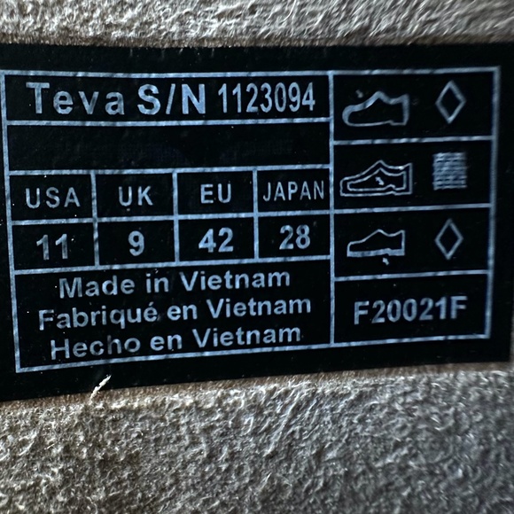 TEVA Women Midform Chelsea Boot 1123094 Sesame Tan Outdoor Casual Festival 11 - Picture 5 of 6